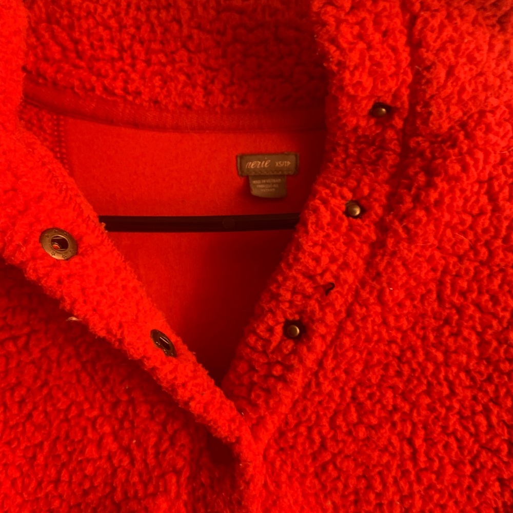 Cozy sherpa sweatshirt